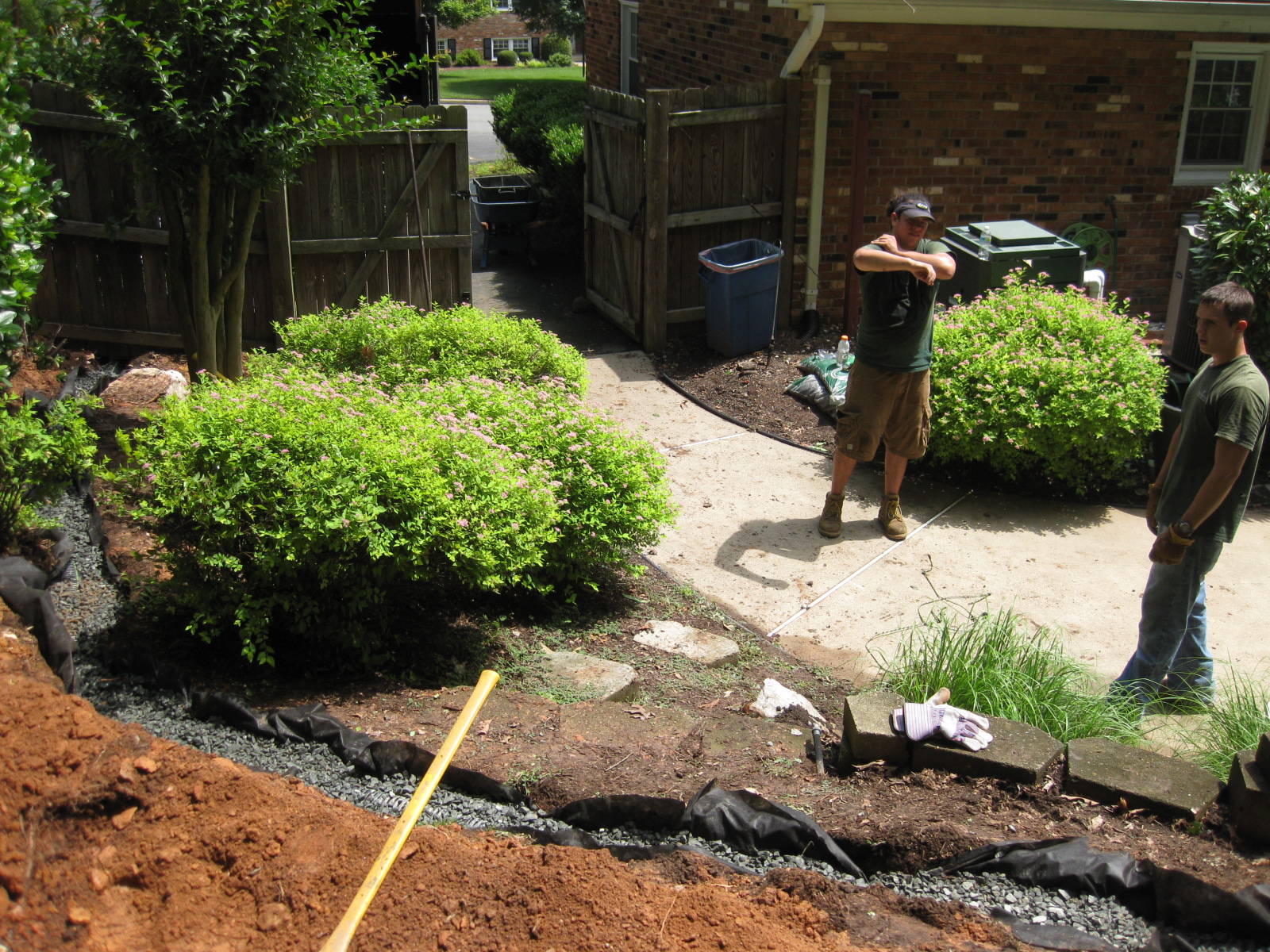 Drainage Install Fairfax Four Brothers Tree & Landscaping